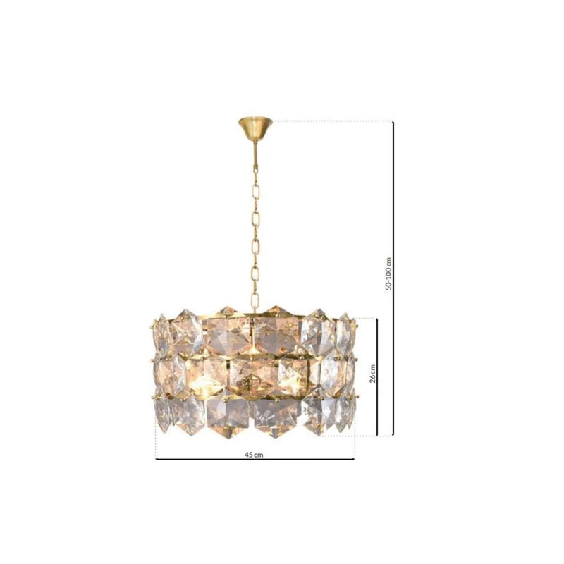 Luminaire Suspension Cristal