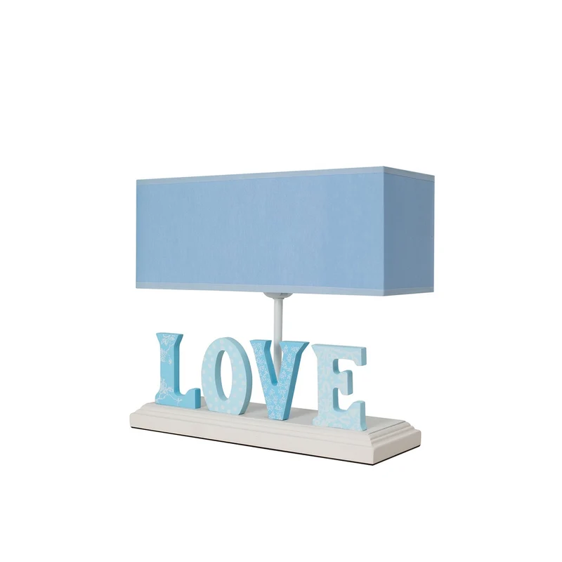 Lampe De Table Bleu