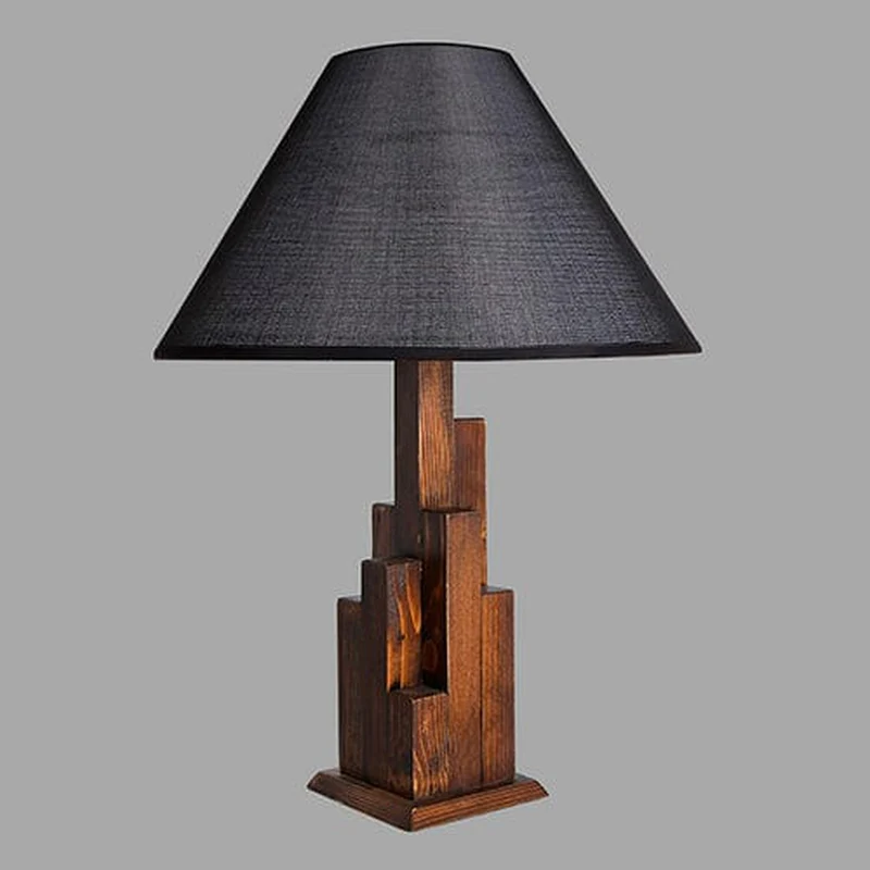 Lampe Pied Bois