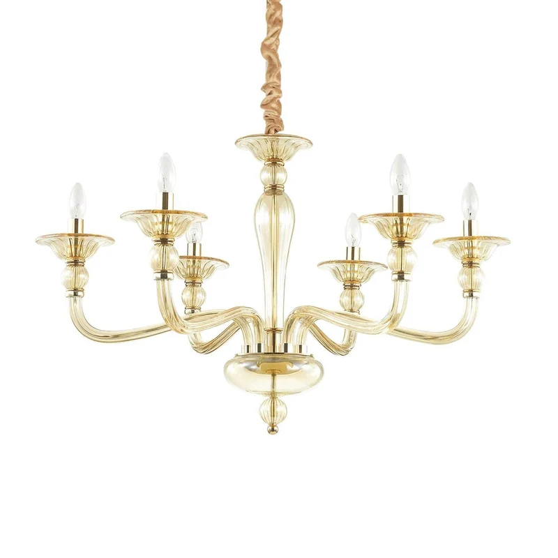 Lustre Blanc Doré