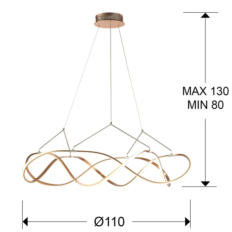 Grand Luminaire Suspendu