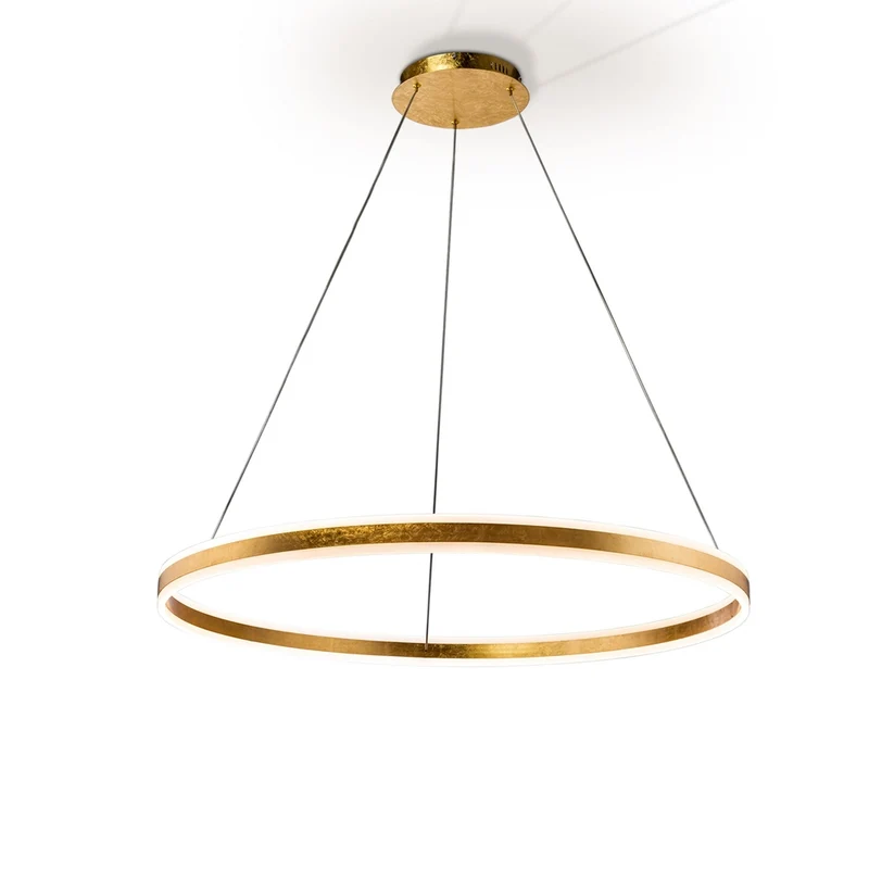 Suspension Feuille D'Or