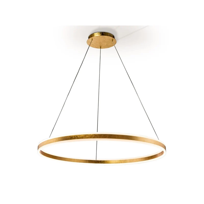 Suspension Feuille D'Or