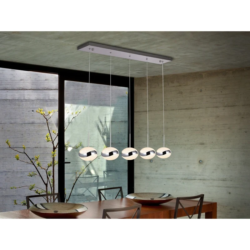Suspension Luminaire 5 Ampoules
