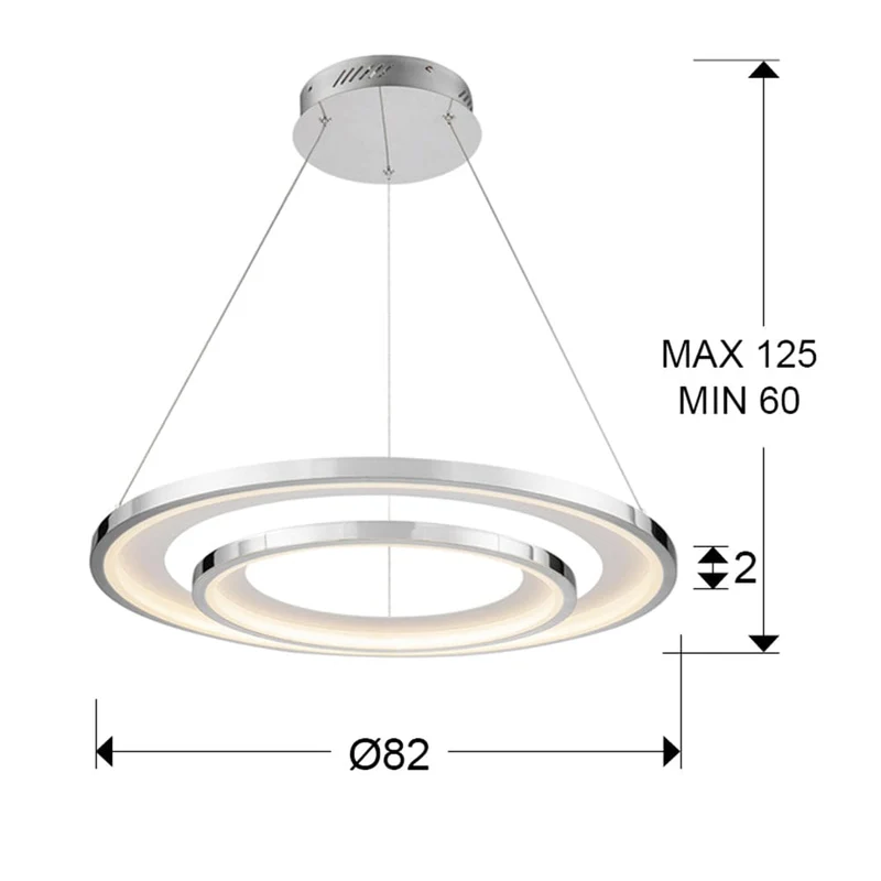 Suspension Led Circulaire