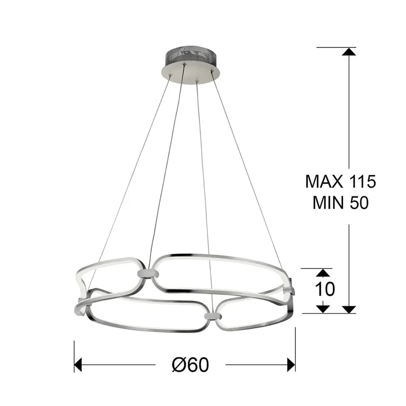 Suspension Luminaire Aluminium