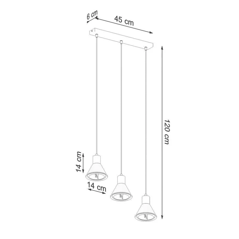Suspension Ilot Cuisine Moderne