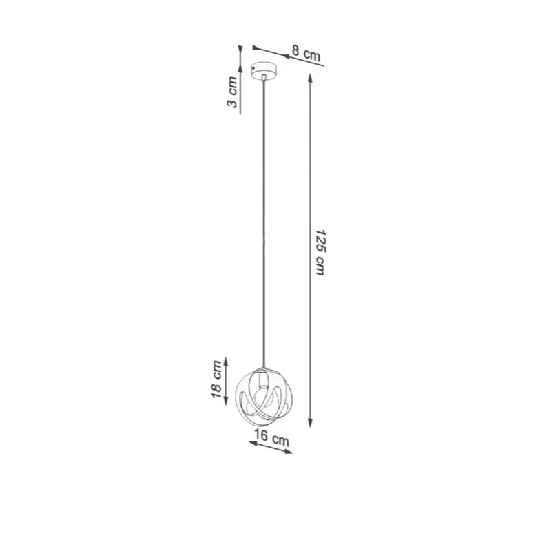 Luminaire Suspension Ilot Central
