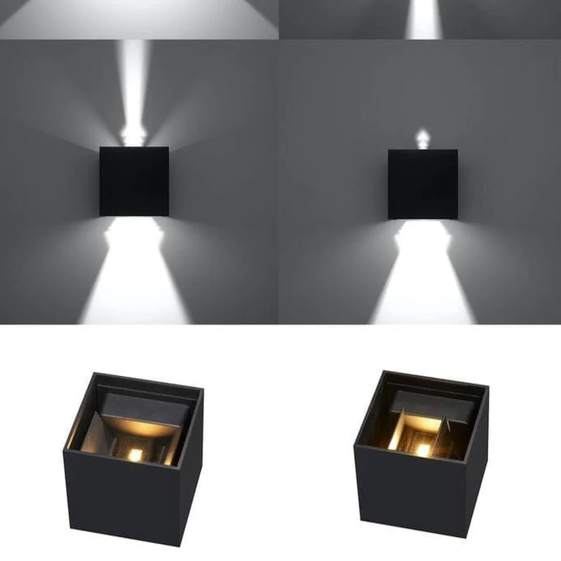 Applique Couloir Noir