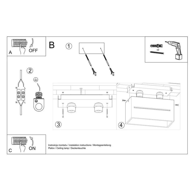 Luminaire G9