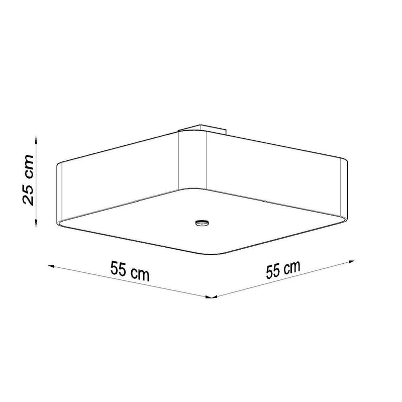 Plafonnier Carre Design