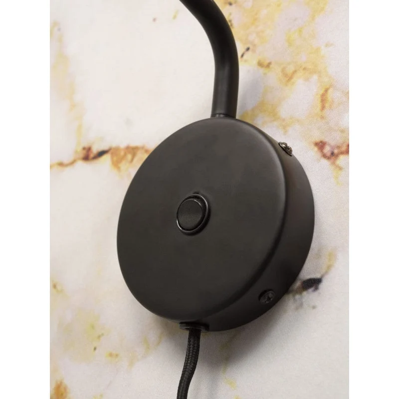Applique Murale Noire Orientable