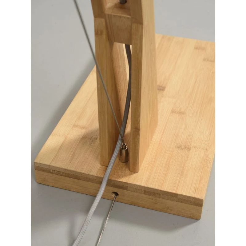 Lampadaire Bambou Noir