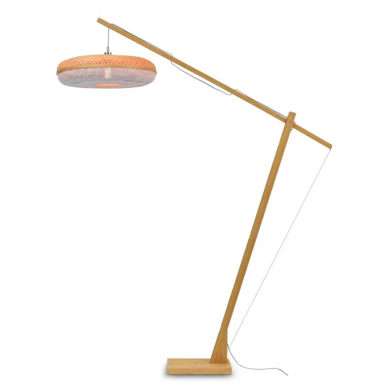 Lampadaire Blanc Sur Pied