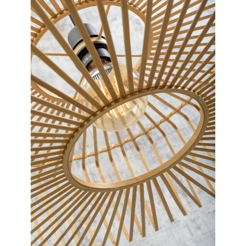 Lampadaire Bambou Rotin