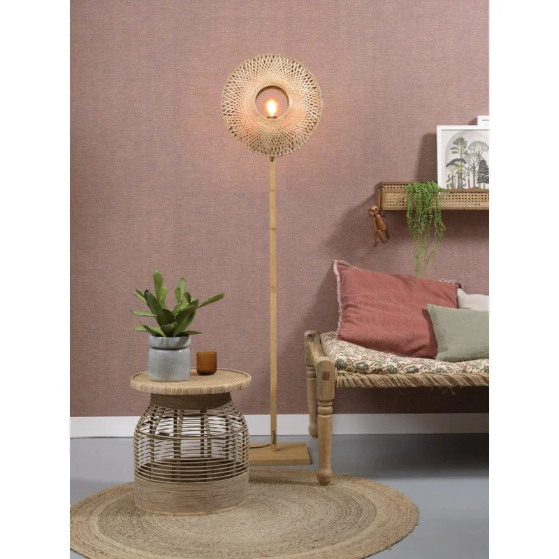 Lampadaire En Bambou