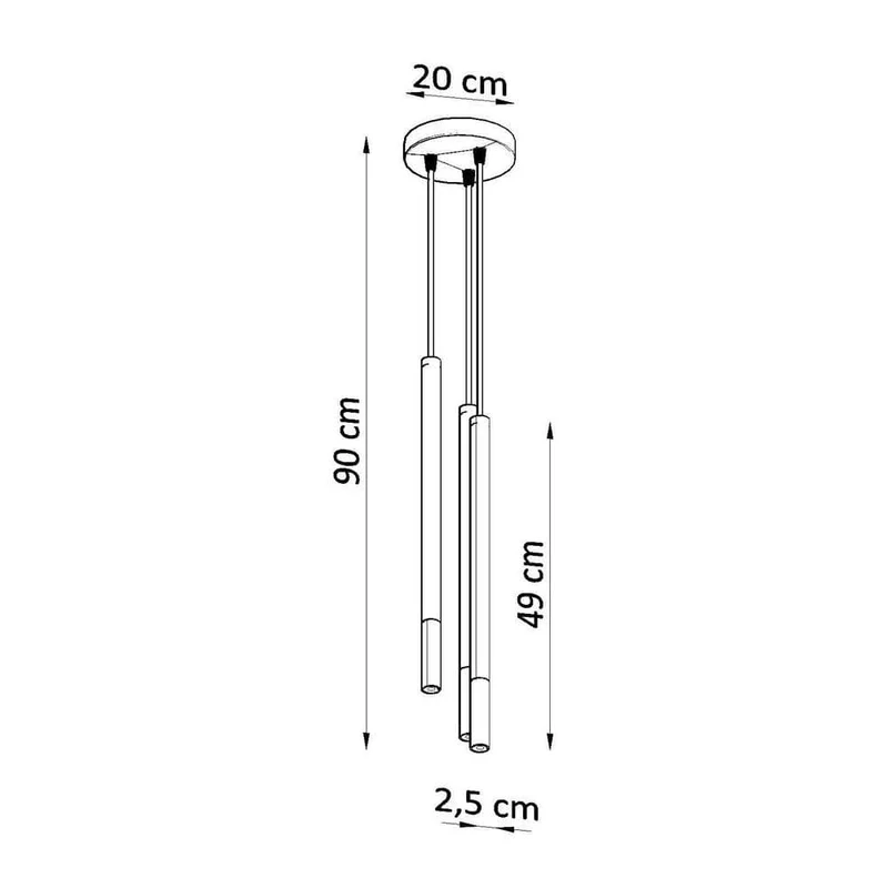 Grande Suspension Dorée