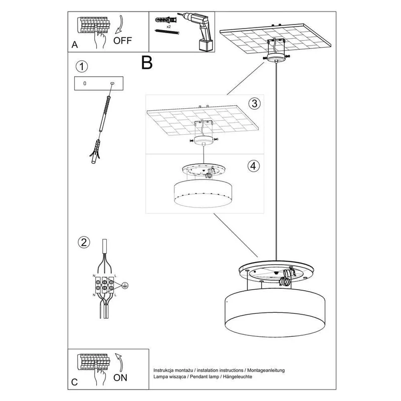 Suspension Led Industrielle
