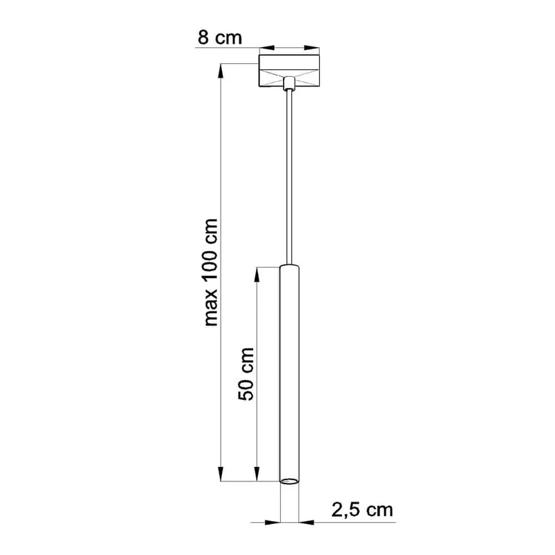 Suspension Vintage Blanche