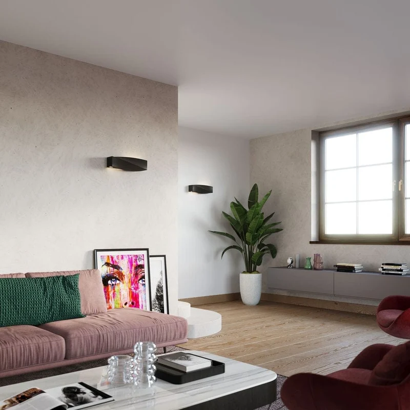 Applique Noire Industrielle