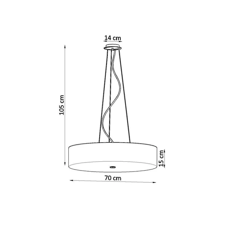 Suspension Luminaire Cercle