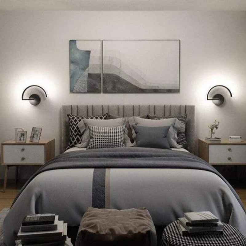 Applique Murale Noire Design