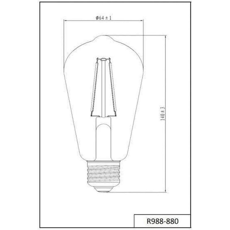 Ampoule E27 Vintage