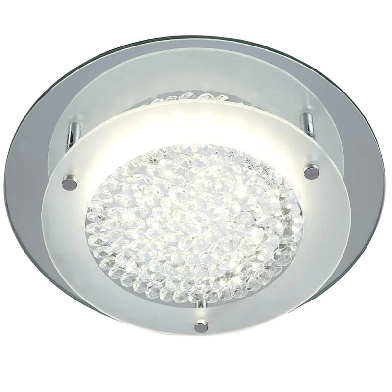 Crystal LED Mirror runde Deckenlampe