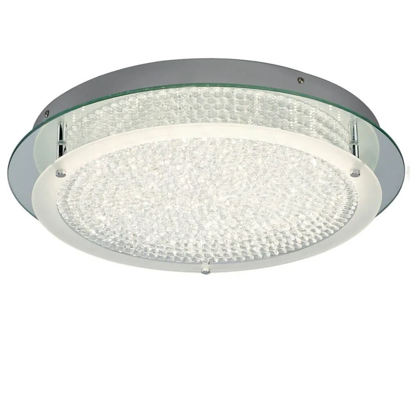 Crystal LED Mirror runde Deckenlampe