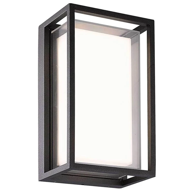 Chamonix rechteckige Outdoor LED-Wandleuchte