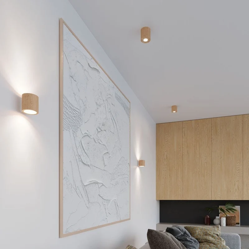 Plafonnier En Bois Design