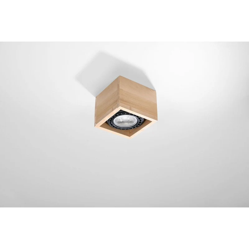 Plafonnier Bois Ampoule