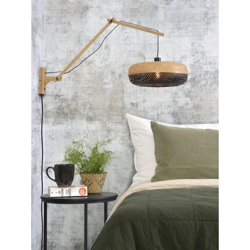 Applique Murale Osier Bambou