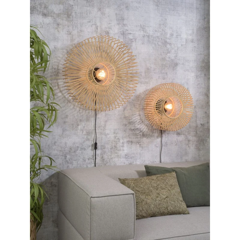 Applique Murale Luminaire Bambou