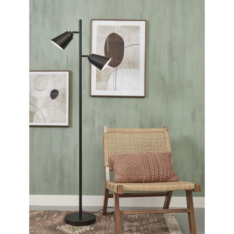 Lampadaire Double Éclairage