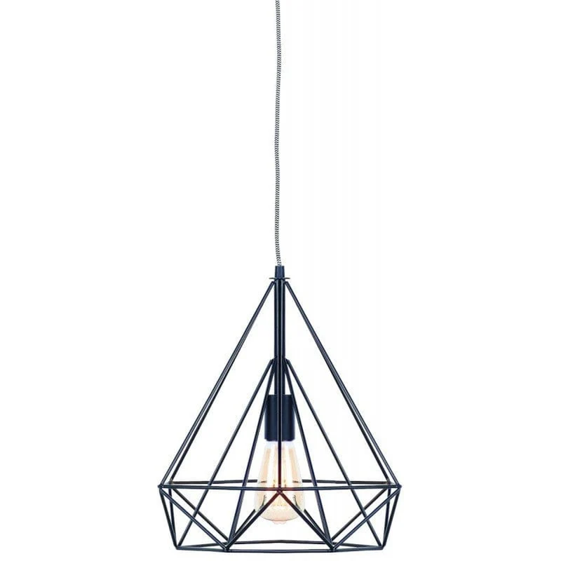 Suspension Noire Salon