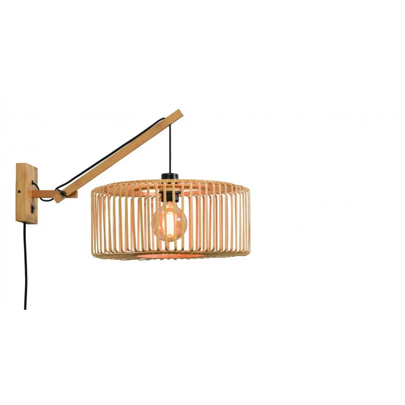 Applique Murale avec Suspension Rotin Lit