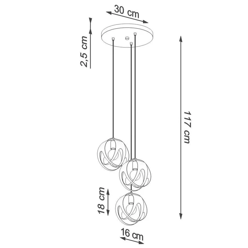 Luminaire Suspension Rond