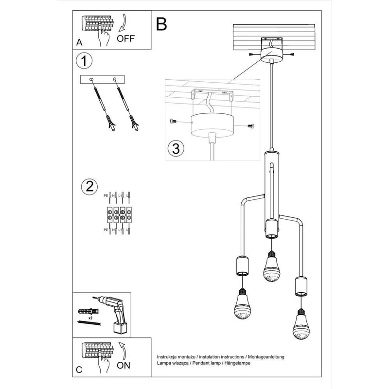 Suspension Luminaire Boheme