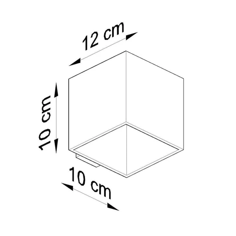 Applique Murale Carrée