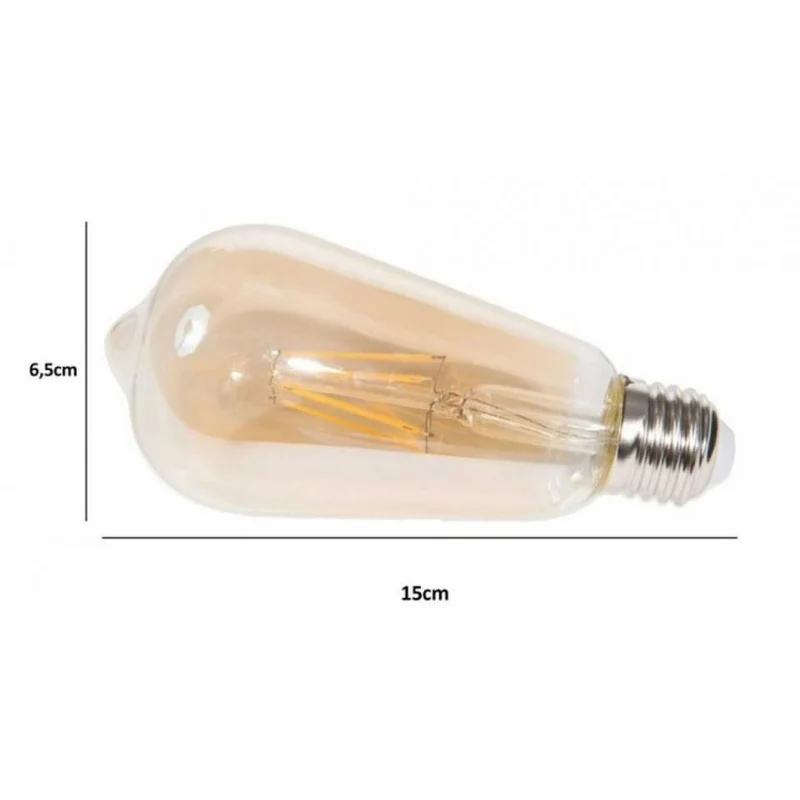 Ampoule Longue Blanc Chaud