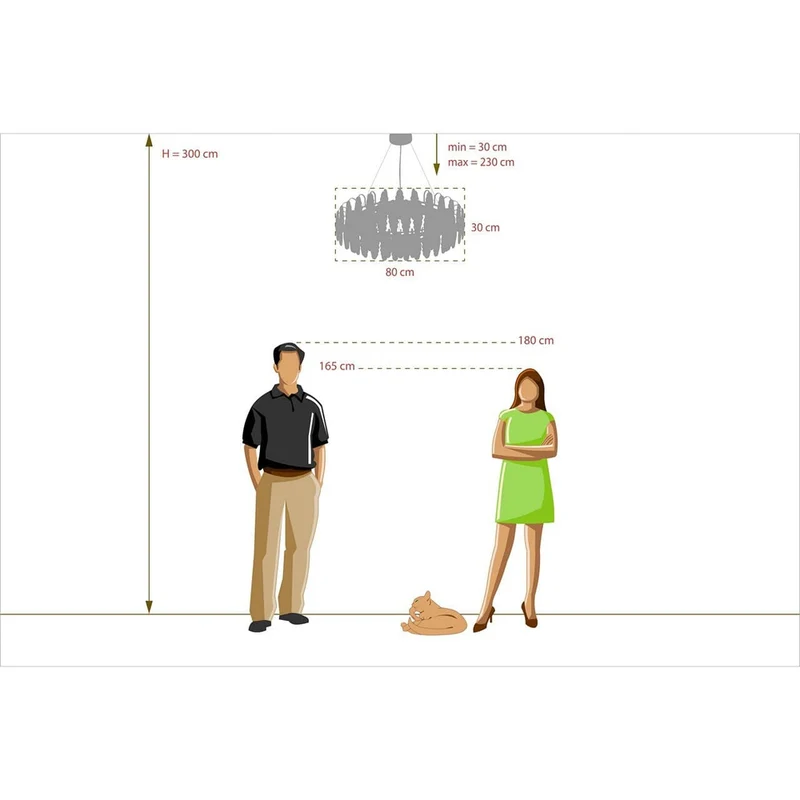 Suspension Led Verre