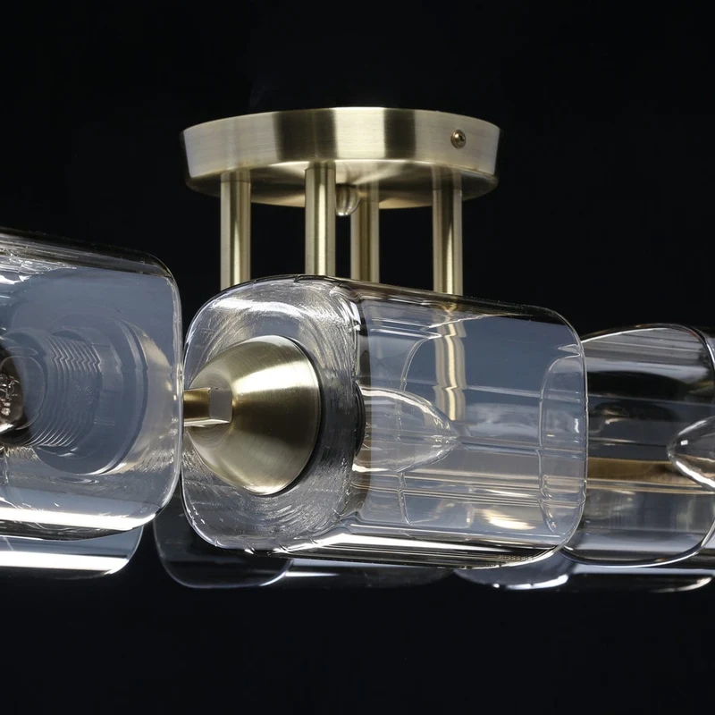 Plafonnier Verre Carré