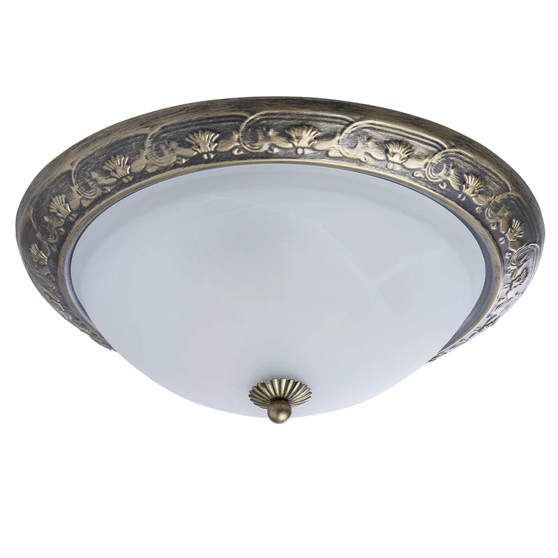 Plafonnier Ancien En Bronze