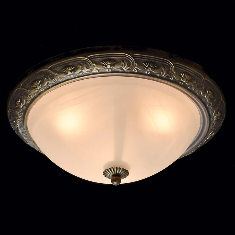 Plafonnier Ancien En Bronze