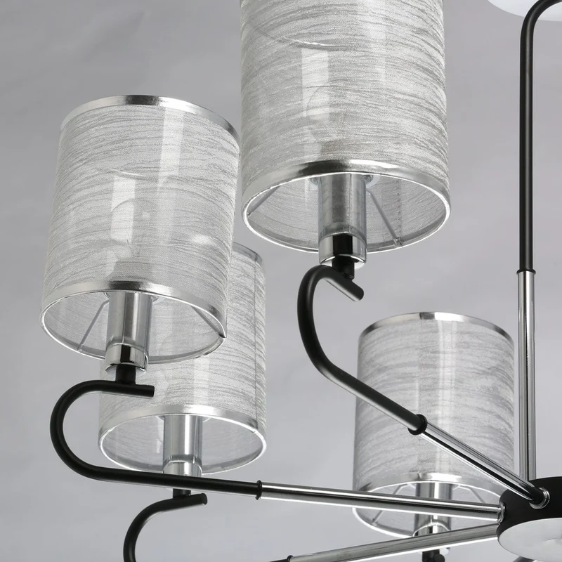 Plafonnier Branche Chrome
