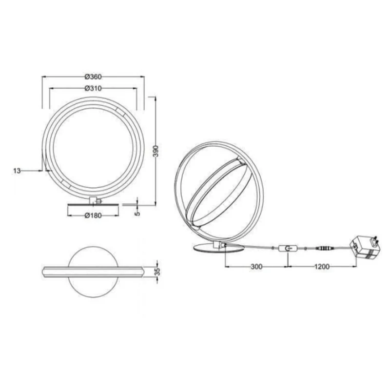 Lampe Led Ronde