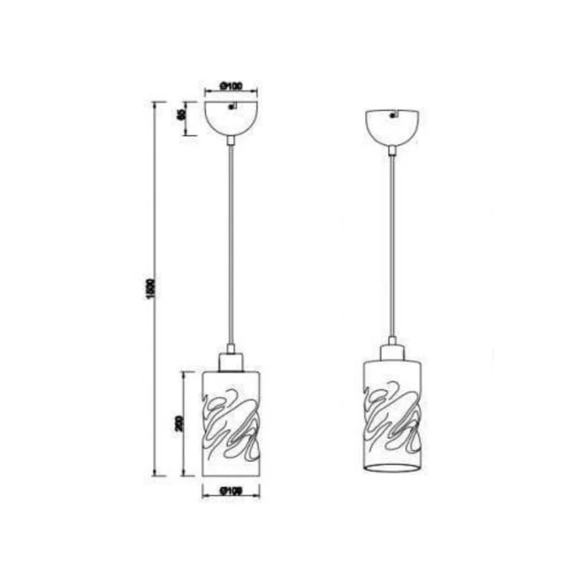 Suspension Verre Cuisine