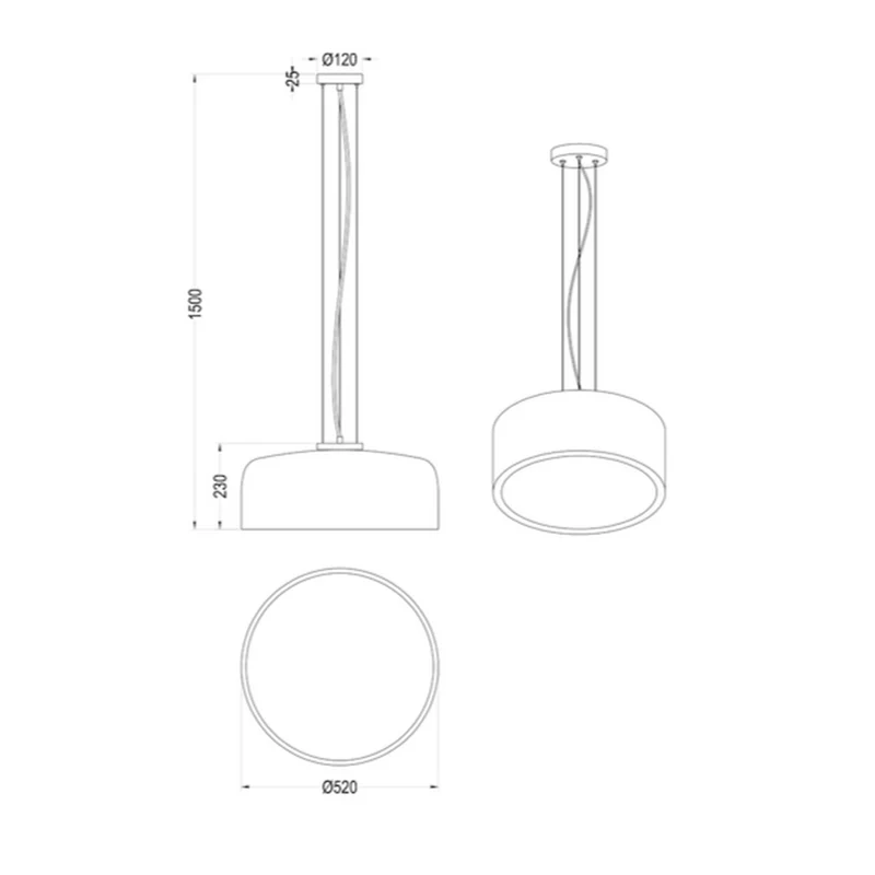 Petite Suspension Luminaire