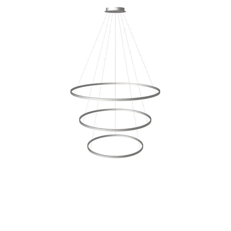 Grande Suspension Metal Noir
